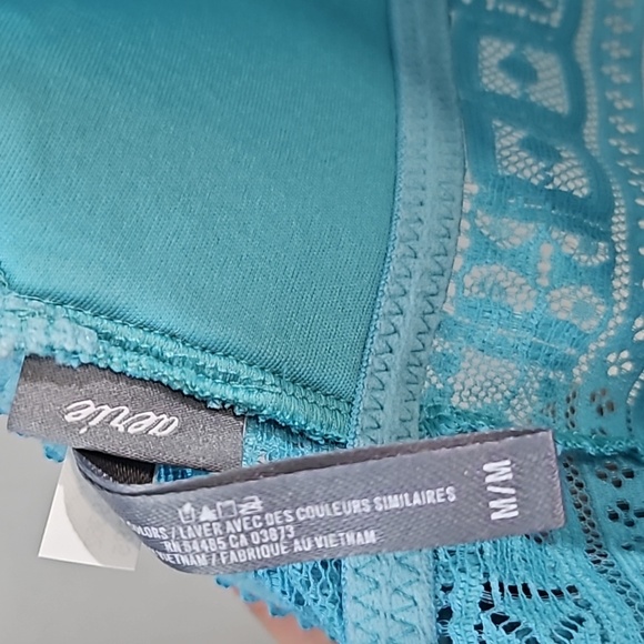 Aerie Blue Lace Bralette - Picture 4 of 5